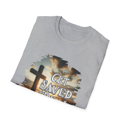 "Get Saved for Real" Unisex Softstyle T-Shirt