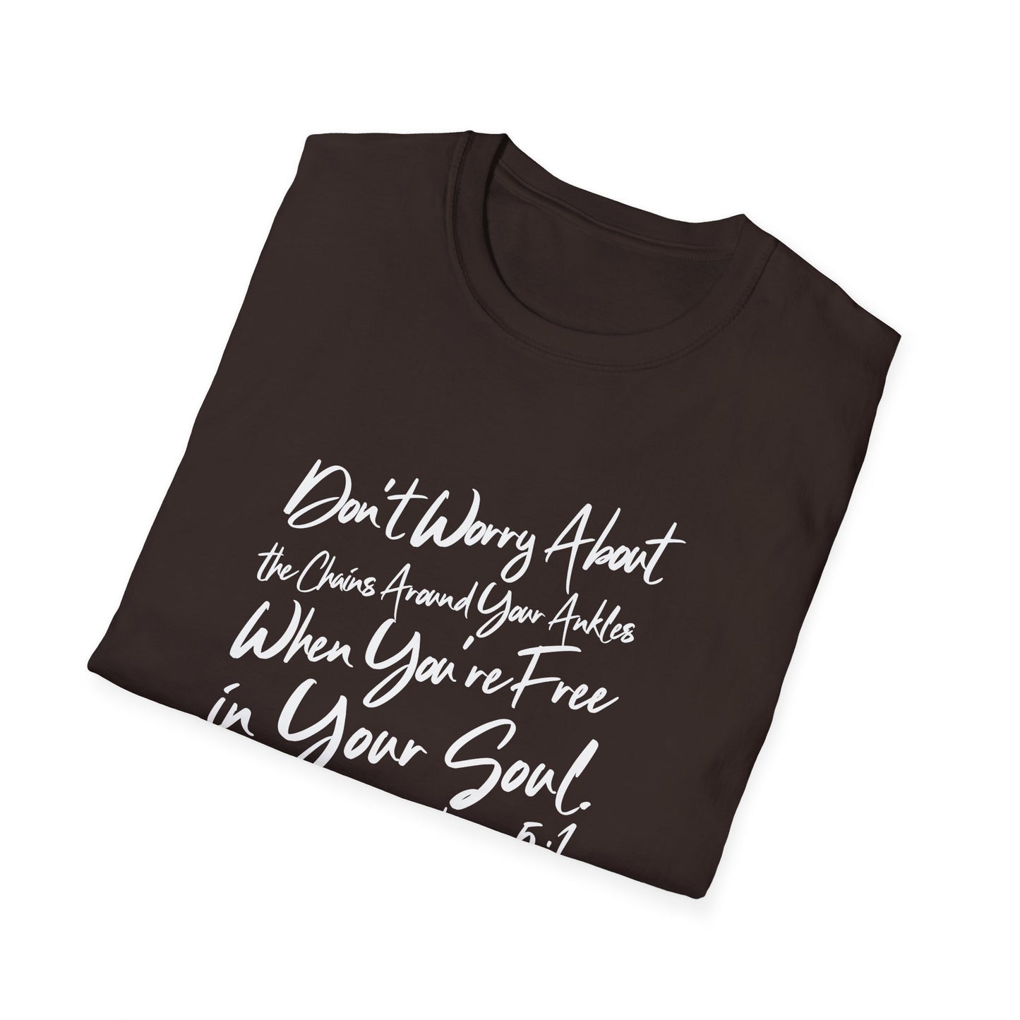 Don't Worry About the Chains...Unisex Softstyle T-Shirt