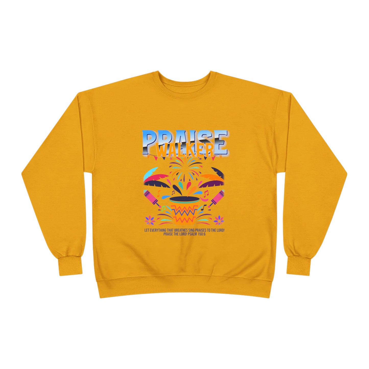 "Praise Walker" Unisex EcoSmart® Crewneck Sweatshirt