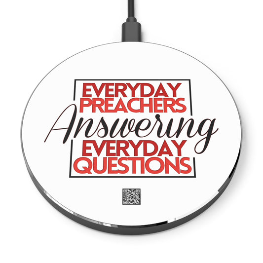 Everyday Preachers... Wireless Charger [Red/Blk Text]