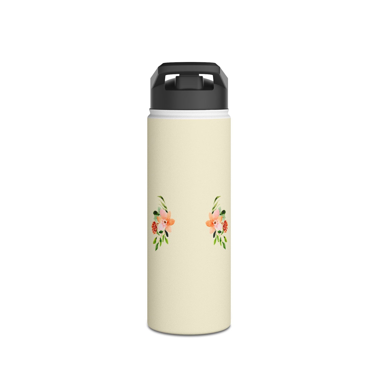 "The Lord is my Strength and my Song!" Stainless Steel Water Bottle, Standard Lid