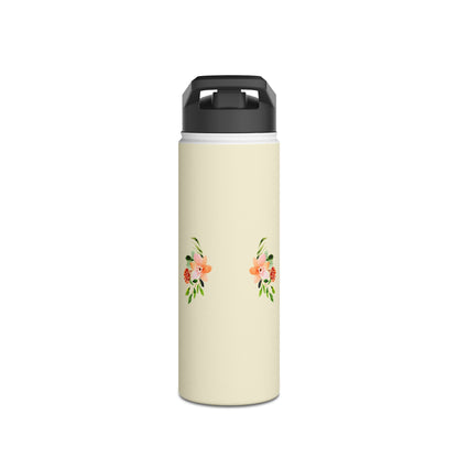 "The Lord is my Strength and my Song!" Stainless Steel Water Bottle, Standard Lid