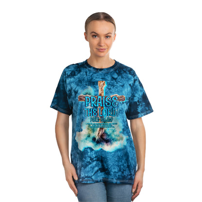 "Praise the Lord!" Tie-Dye Tee, Unisex