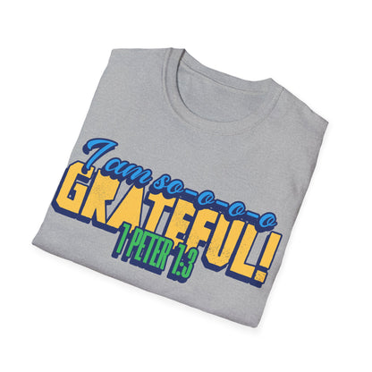 "I'm So Grateful" Unisex Softstyle T-Shirt