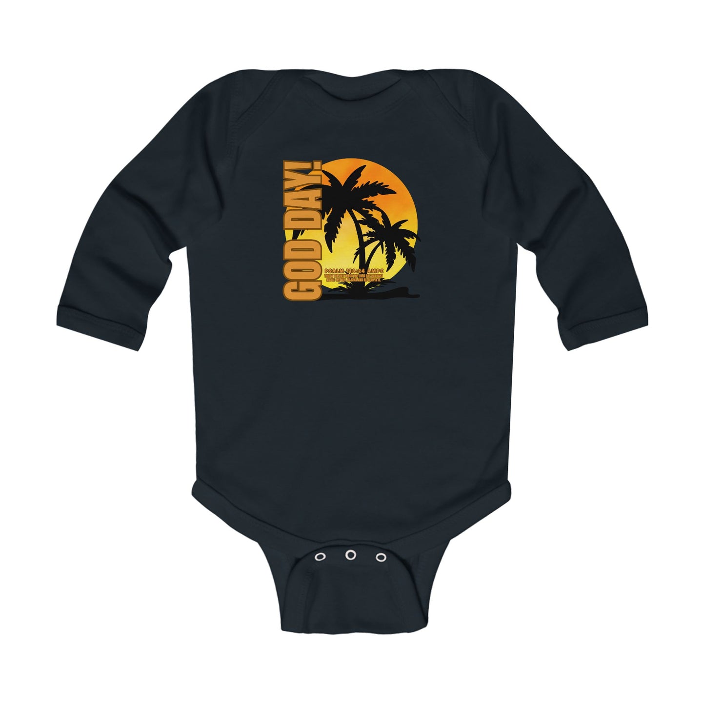 "God Day" Infant Long Sleeve Bodysuit