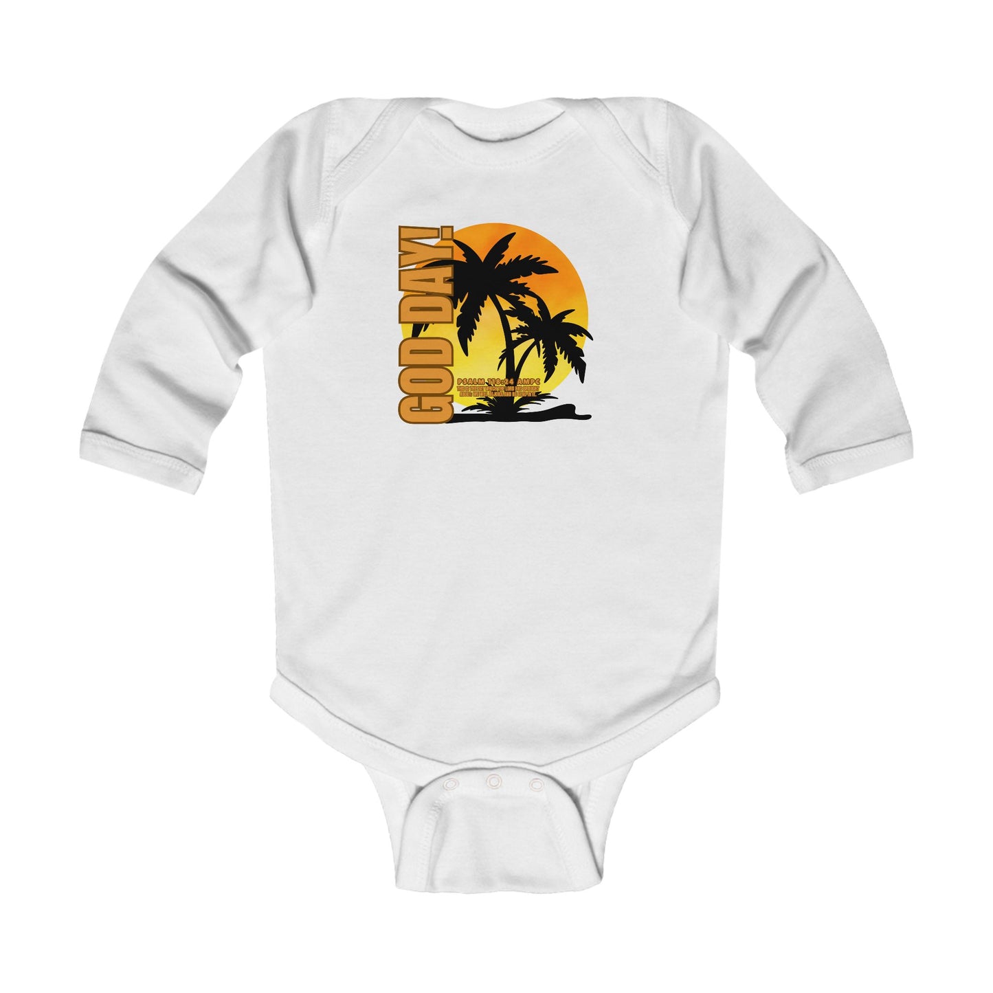 "God Day" Infant Long Sleeve Bodysuit