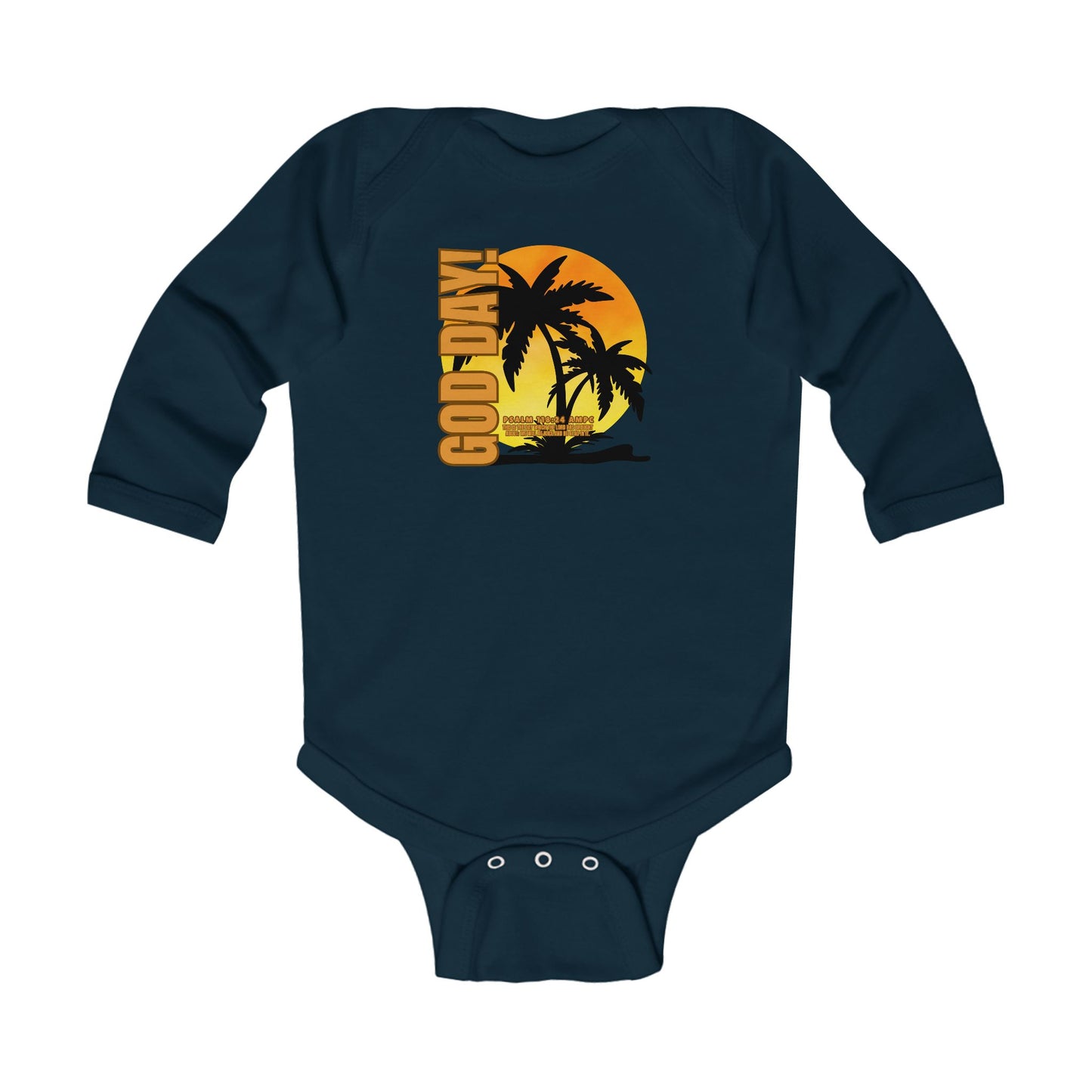 "God Day" Infant Long Sleeve Bodysuit