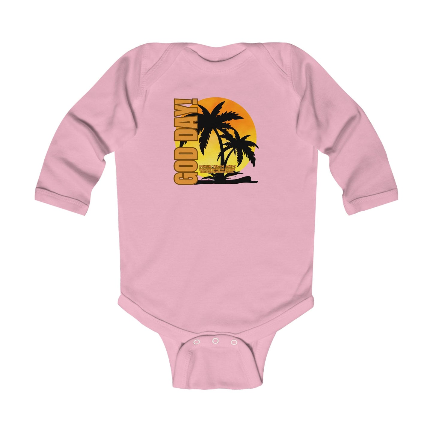 "God Day" Infant Long Sleeve Bodysuit