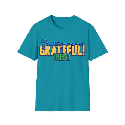 "I'm So Grateful" Unisex Softstyle T-Shirt