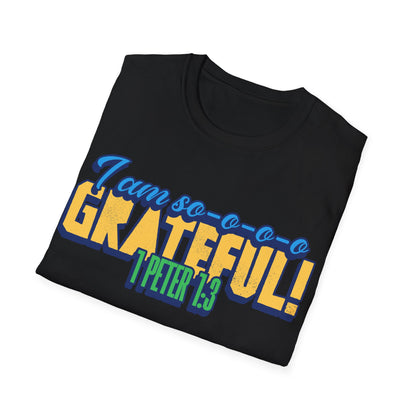 "I'm So Grateful" Unisex Softstyle T-Shirt