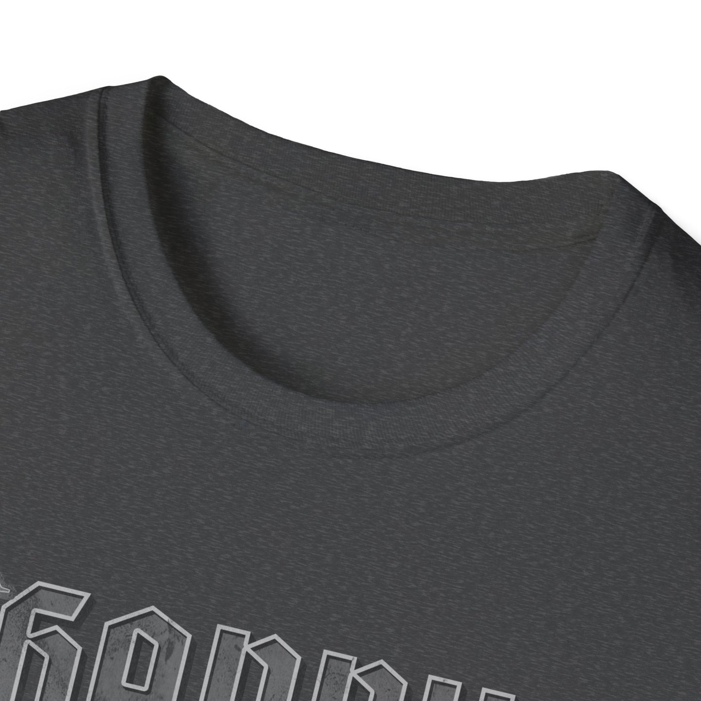 A Happy Heart Unisex Softstyle T-Shirt [Gray Text]