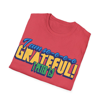"I'm So Grateful" Unisex Softstyle T-Shirt