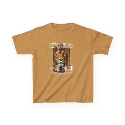 Christ the King Kids Heavy Cotton Tee - Fun and Faith-Inspired T-Shirt