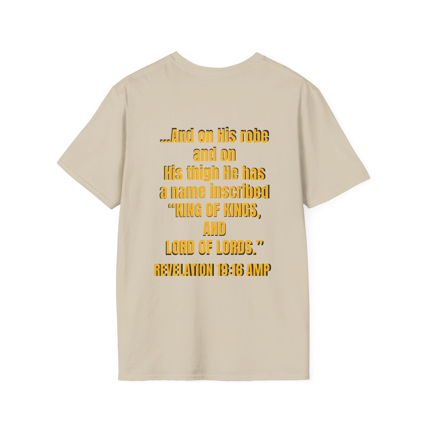 Jesus Christ- King of My Heart Christian Hope Unisex T-Shirt - Bible God Jesus Christ Encouragement