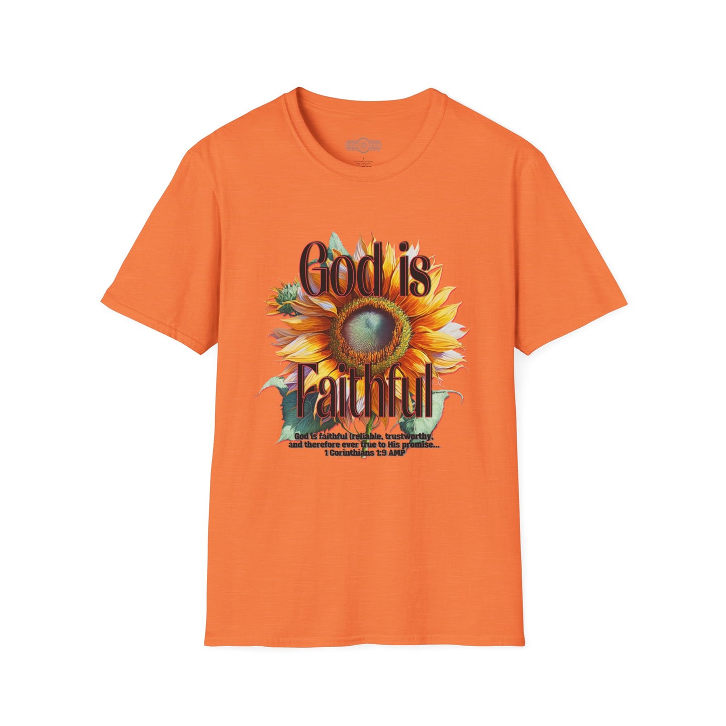 "God is Faithful" Unisex Softstyle T-Shirt