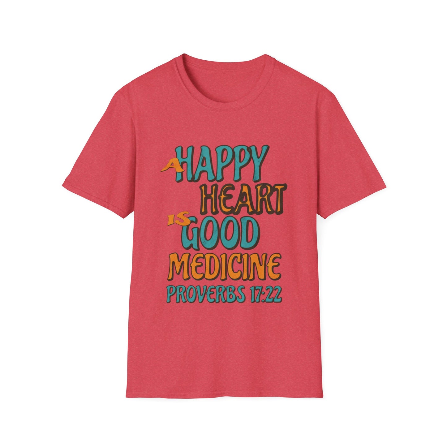 A Happy Heart Unisex Softstyle T-Shirt