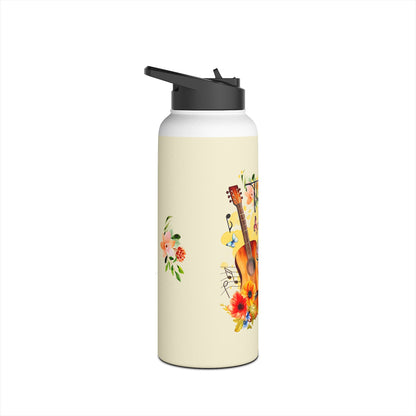 "The Lord is my Strength and my Song!" Stainless Steel Water Bottle, Standard Lid