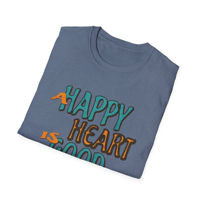 A Happy Heart Unisex Softstyle T-Shirt