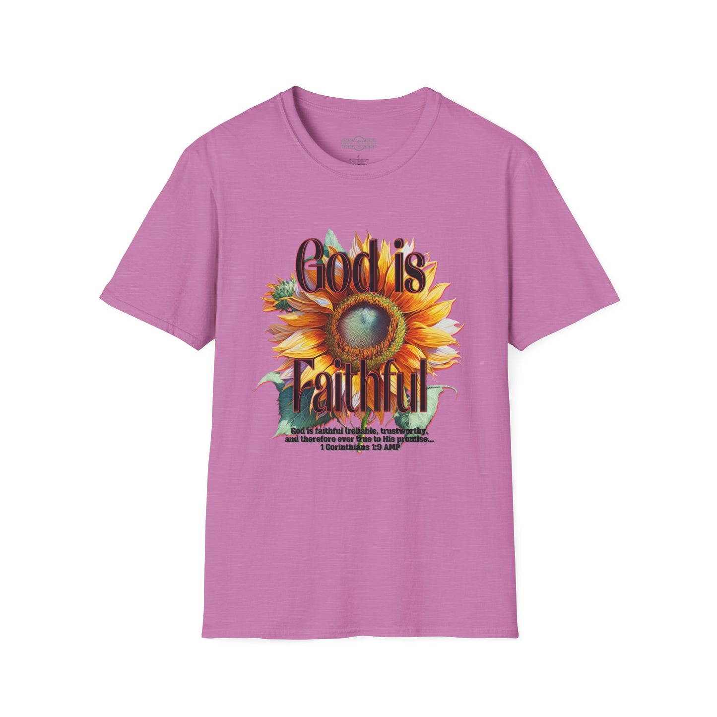 "God is Faithful" Unisex Softstyle T-Shirt