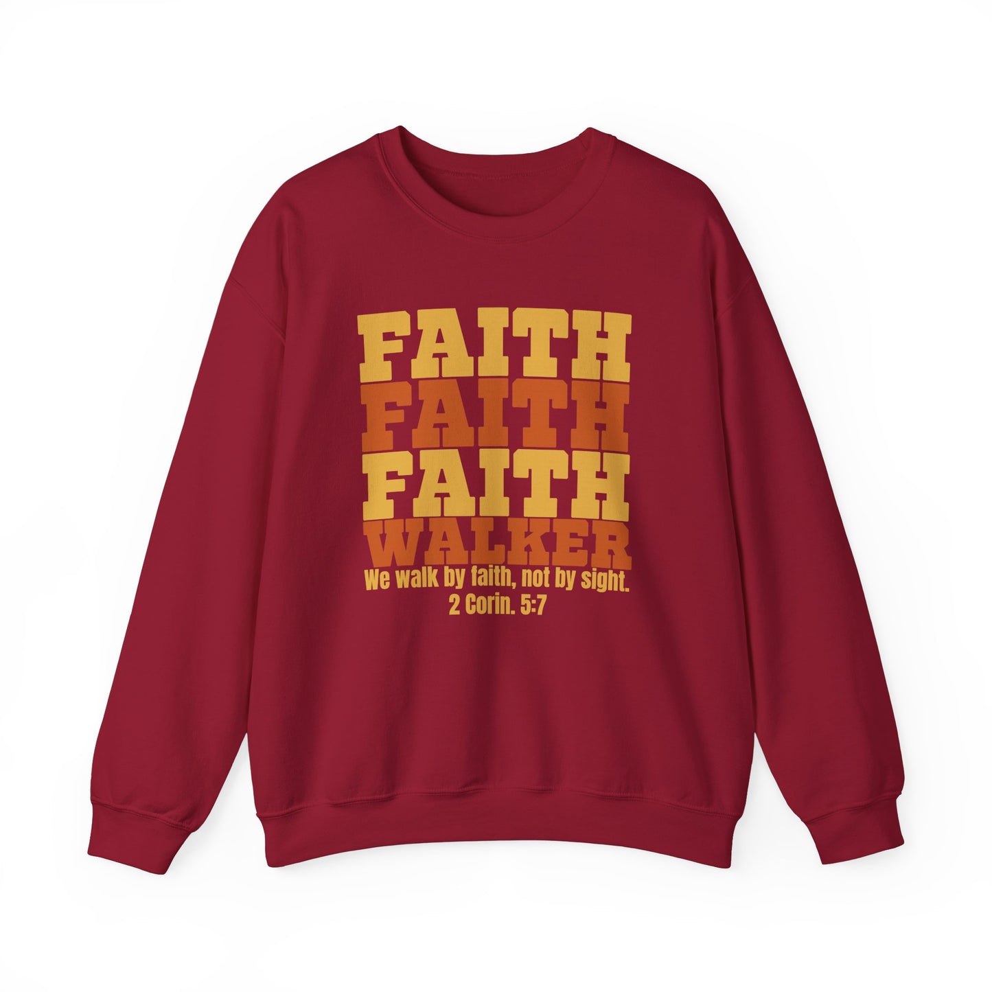 "Faith Walker" Unisex Heavy Blend™ Crewneck Sweatshirt