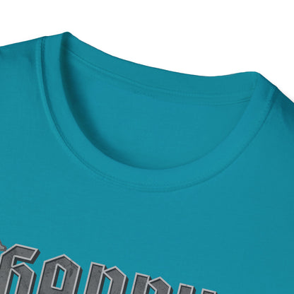 A Happy Heart Unisex Softstyle T-Shirt [Gray Text]
