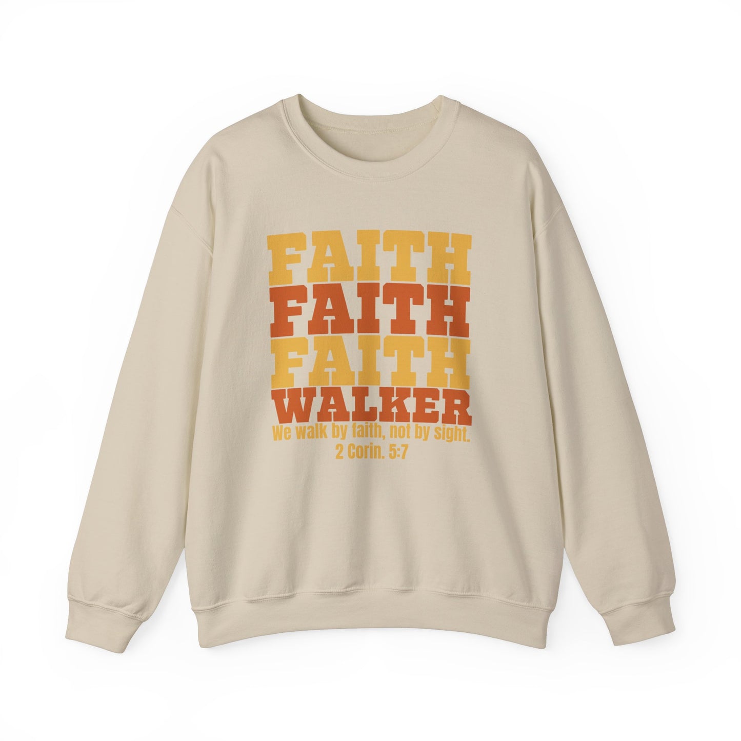 "Faith Walker" Unisex Heavy Blend™ Crewneck Sweatshirt