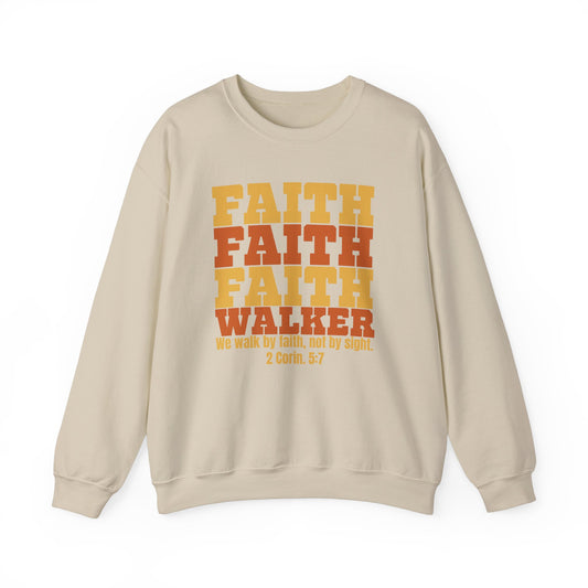 "Faith Walker" Unisex Heavy Blend™ Crewneck Sweatshirt