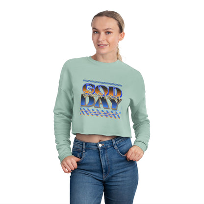 "God Day" Women's Cropped Sweatshirt