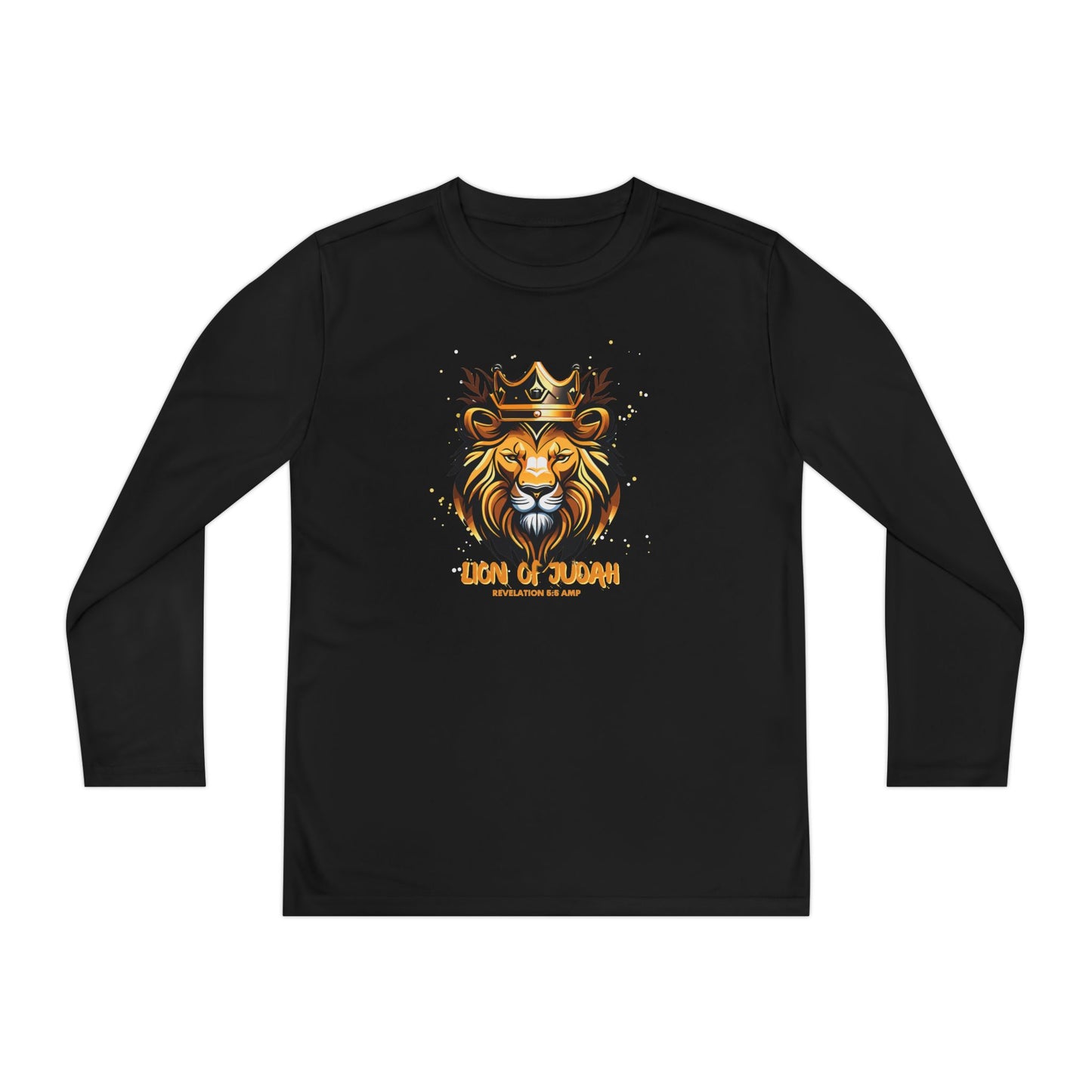 "Lion of Judah" Youth Long Sleeve Competitor Tee