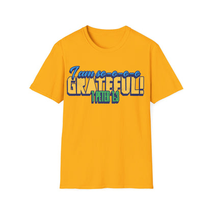 "I'm So Grateful" Unisex Softstyle T-Shirt