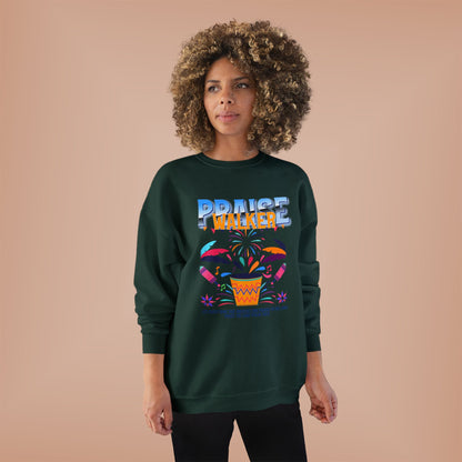 "Praise Walker" Unisex EcoSmart® Crewneck Sweatshirt