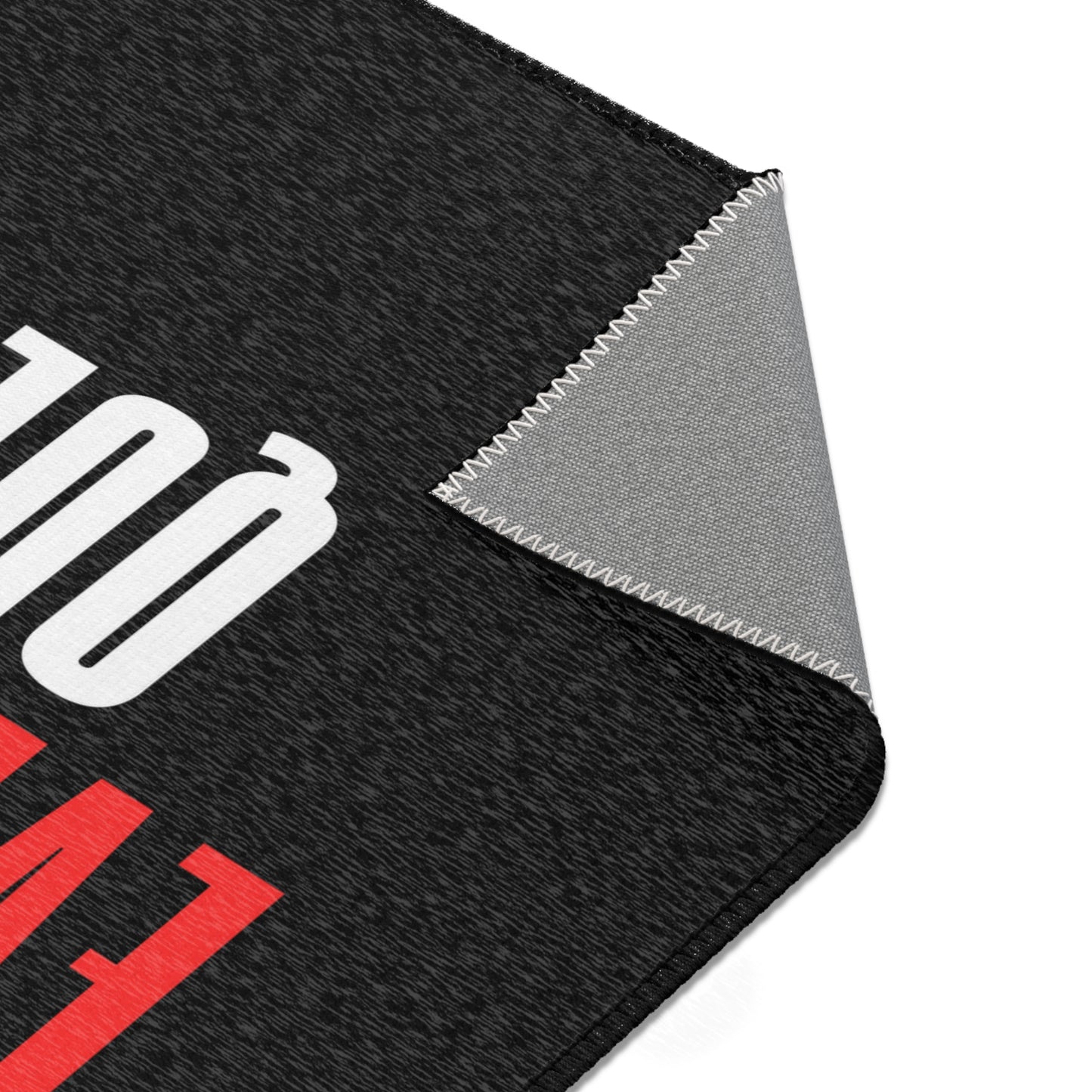 Everyday Preachers... Area Rugs [Red/White Text]