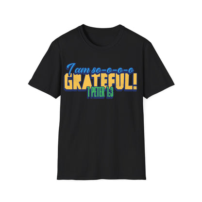 "I'm So Grateful" Unisex Softstyle T-Shirt