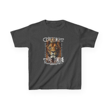 Christ the King Kids Heavy Cotton Tee - Fun and Faith-Inspired T-Shirt