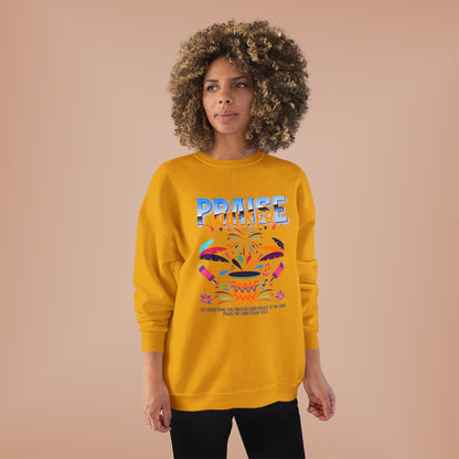 "Praise Walker" Unisex EcoSmart® Crewneck Sweatshirt