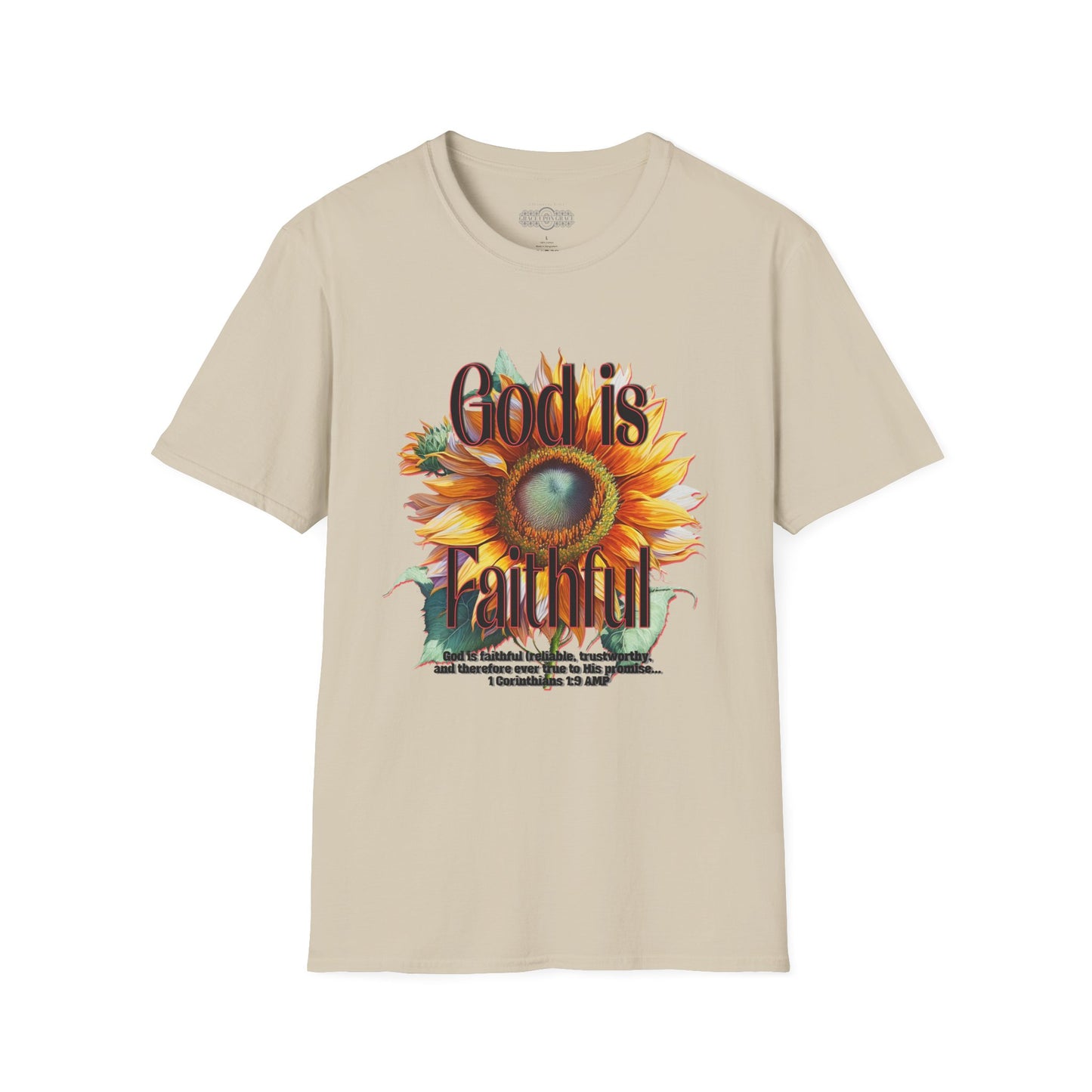"God is Faithful" Unisex Softstyle T-Shirt