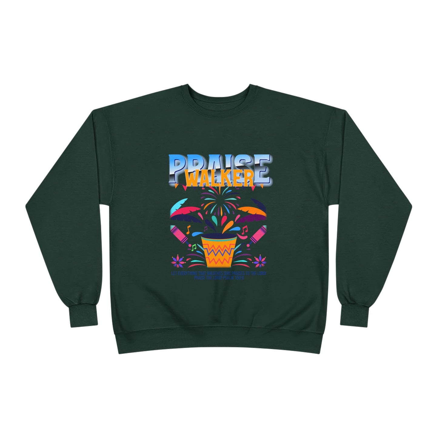 "Praise Walker" Unisex EcoSmart® Crewneck Sweatshirt