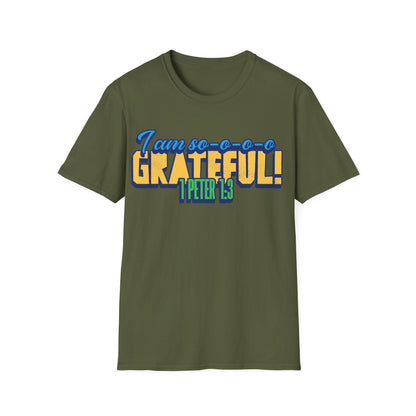 "I'm So Grateful" Unisex Softstyle T-Shirt