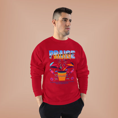 "Praise Walker" Unisex EcoSmart® Crewneck Sweatshirt