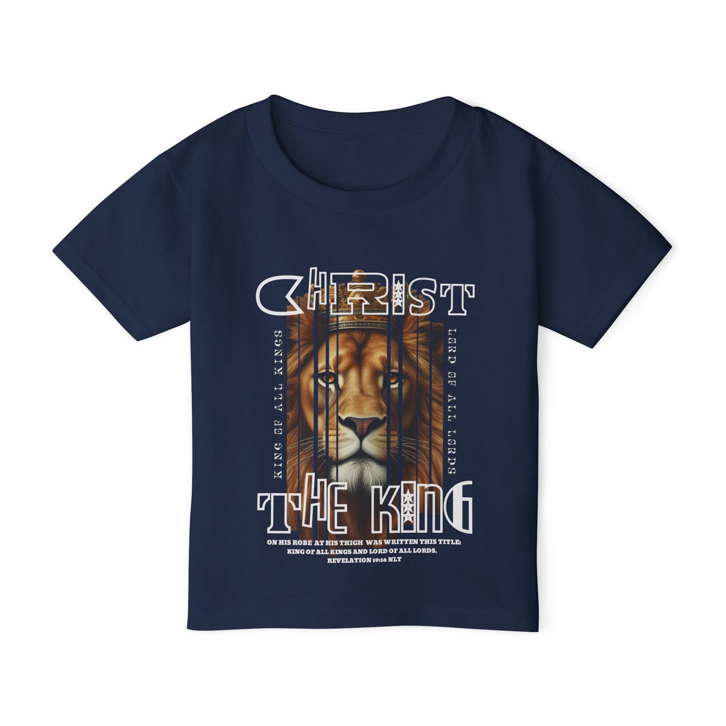 Christ the King Lion Toddler T-Shirt - Heavy Cotton™ Kids Tee