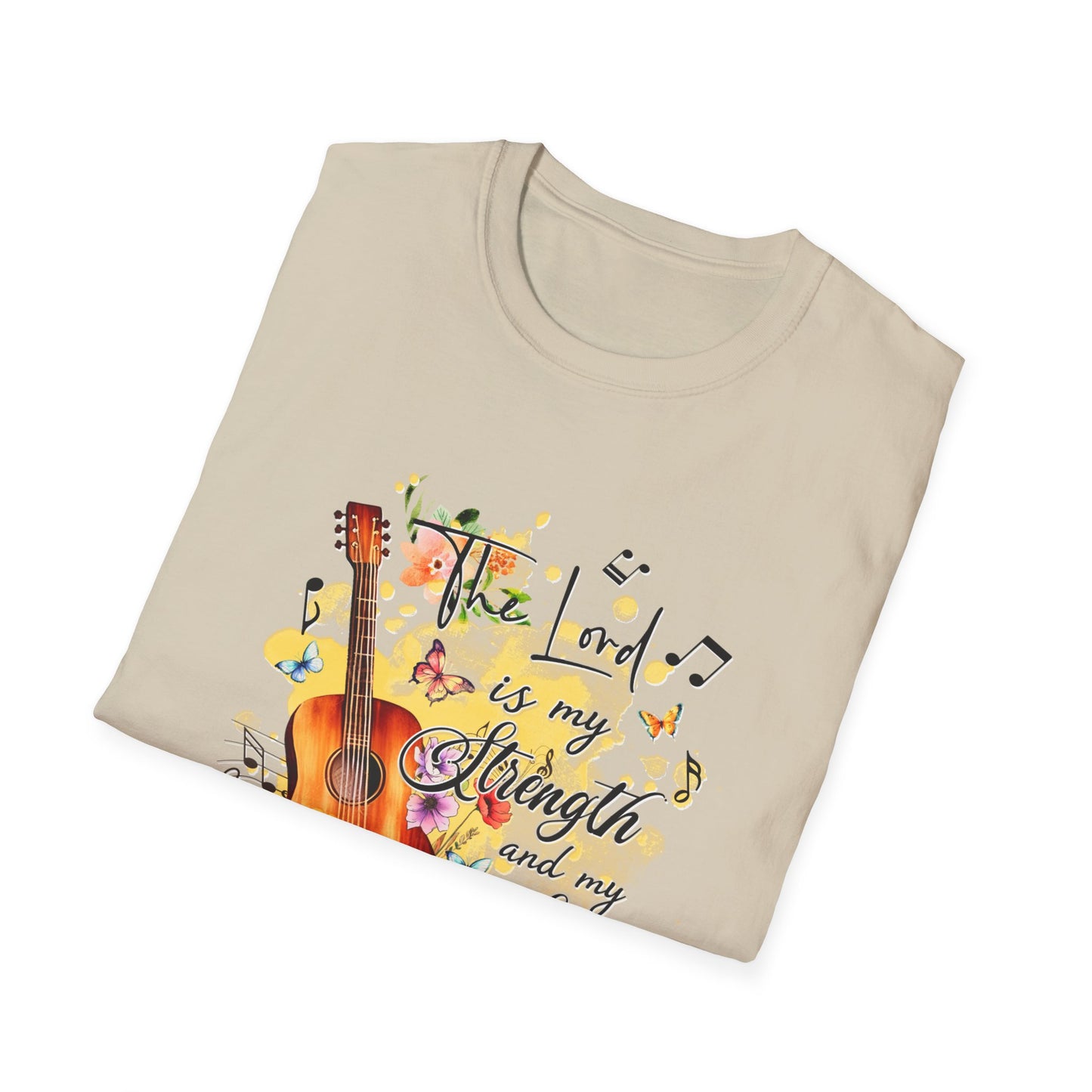 "The Lord is my Strength and My Song" Unisex Softstyle T-Shirt