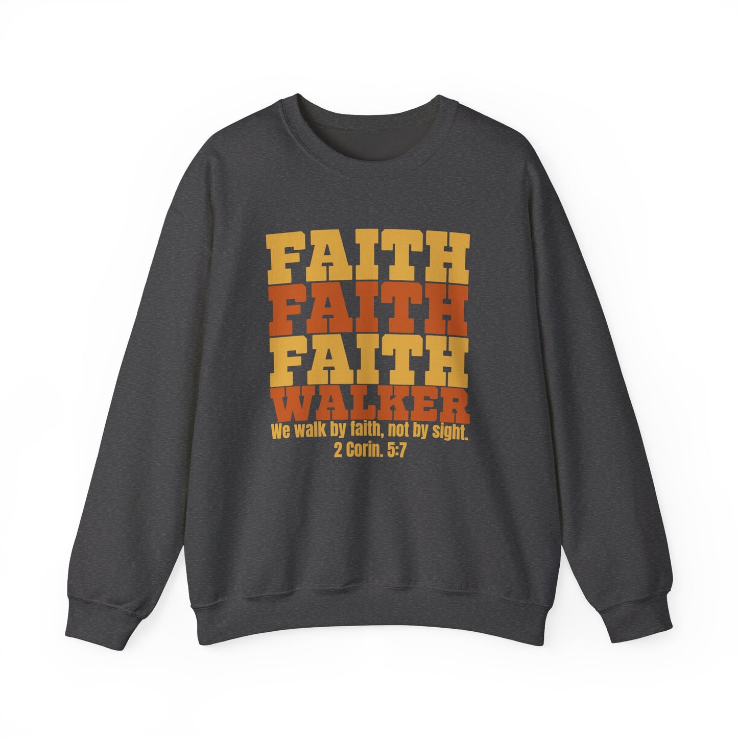 "Faith Walker" Unisex Heavy Blend™ Crewneck Sweatshirt