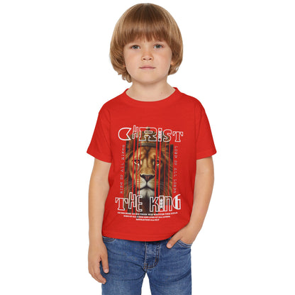Christ the King Lion Toddler T-Shirt - Heavy Cotton™ Kids Tee