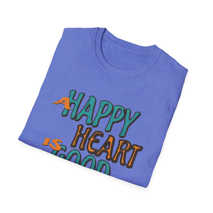 A Happy Heart Unisex Softstyle T-Shirt