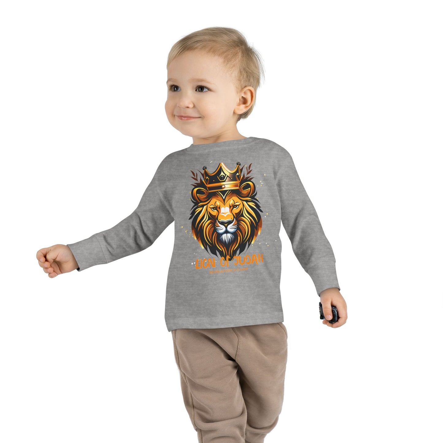 "Lion of Judah" Toddler Long Sleeve Tee