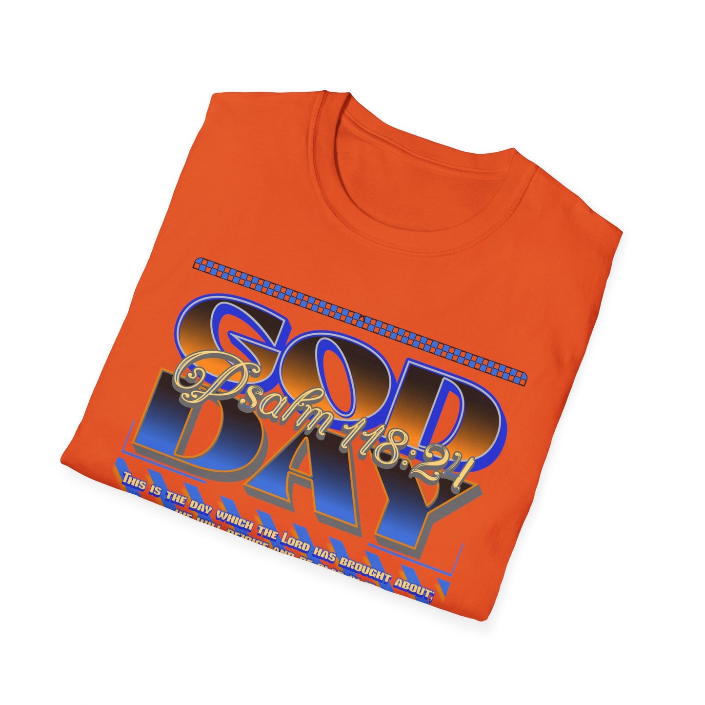 CDG- "God Day" Unisex Softstyle T-Shirt