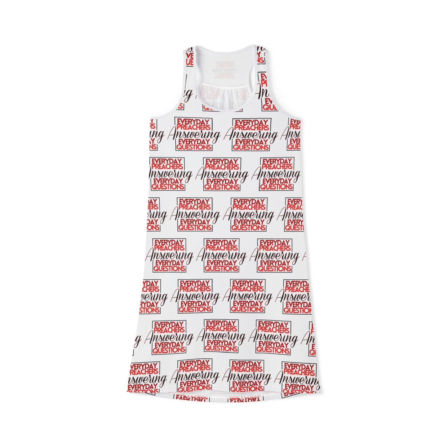 Everyday Preachers Answering... Racerback Dress for Women - Casual Summer Apparel Style 3