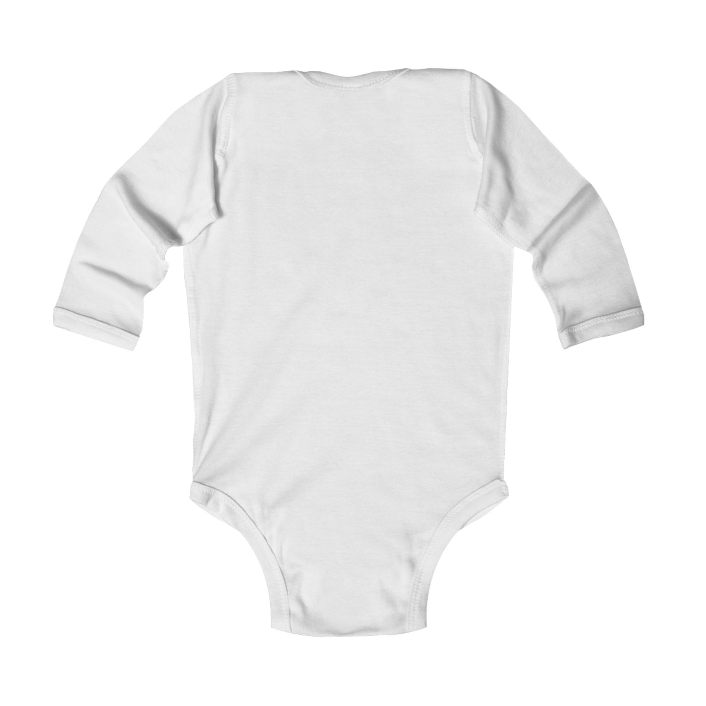 "A Happy Heart is Good Medicine" Long sleeve Infant Bodysuit