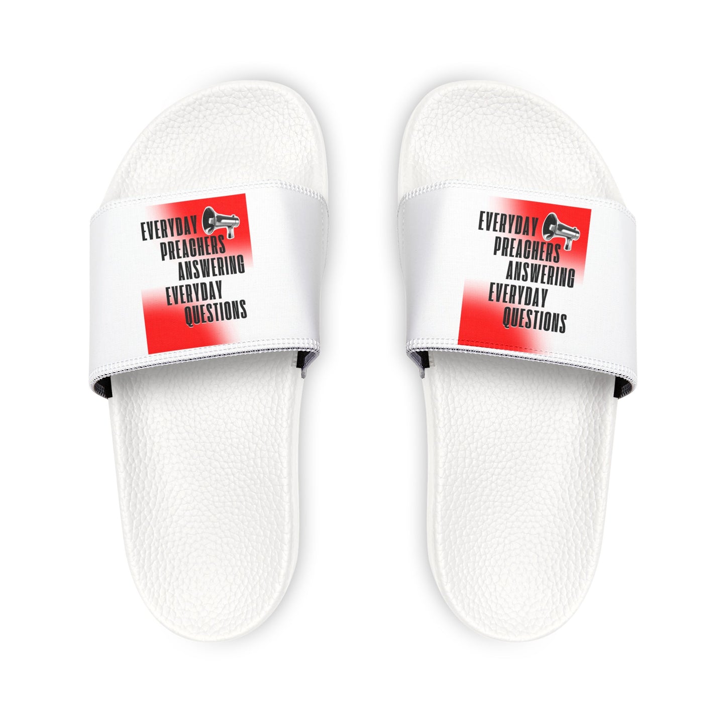 "Everyday Preachers... " Women's PU Slide Sandals
