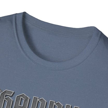 A Happy Heart Unisex Softstyle T-Shirt [Gray Text]